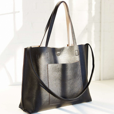 Reversible Vegan Leather Tote Bag, $60, urbanoutfitters.com